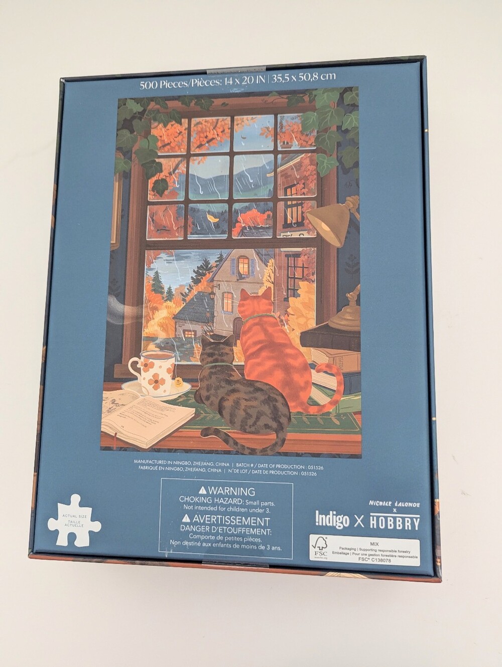 NEW IN BOX Hobbry "Pitter Patter" Cats 500-Piece Puzzle - Picture 5 of 8